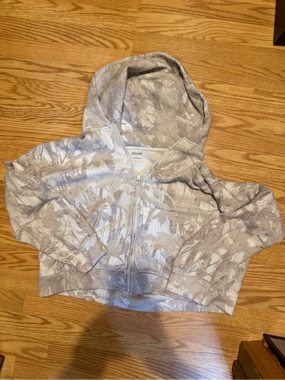 Hollister Camo Zip Hoodie